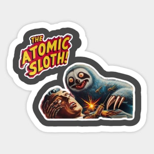 The Atomic Sloth Sticker